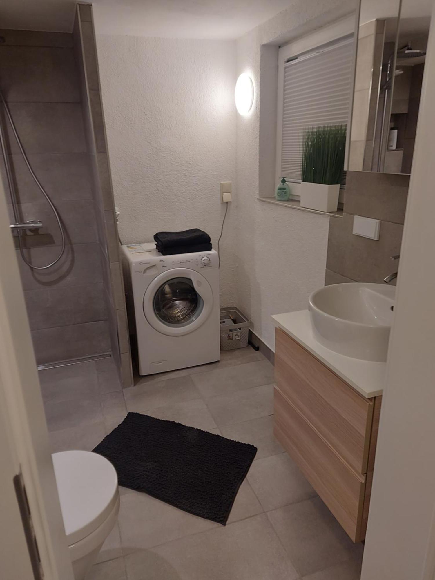 Ruhige, Zentrale Einliegerwohnung Im Kurpark 바트헤르스필드 외부 사진