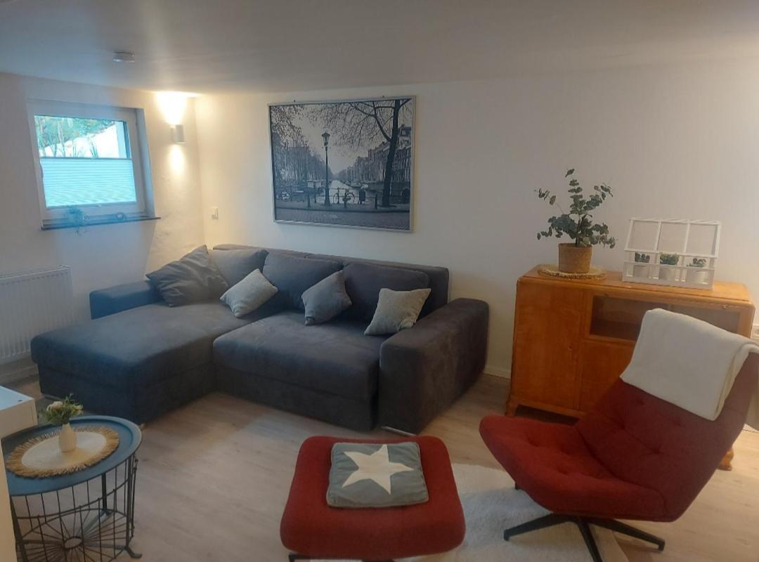 Ruhige, Zentrale Einliegerwohnung Im Kurpark 바트헤르스필드 외부 사진