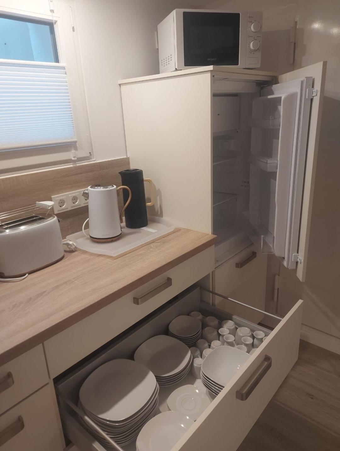 Ruhige, Zentrale Einliegerwohnung Im Kurpark 바트헤르스필드 외부 사진